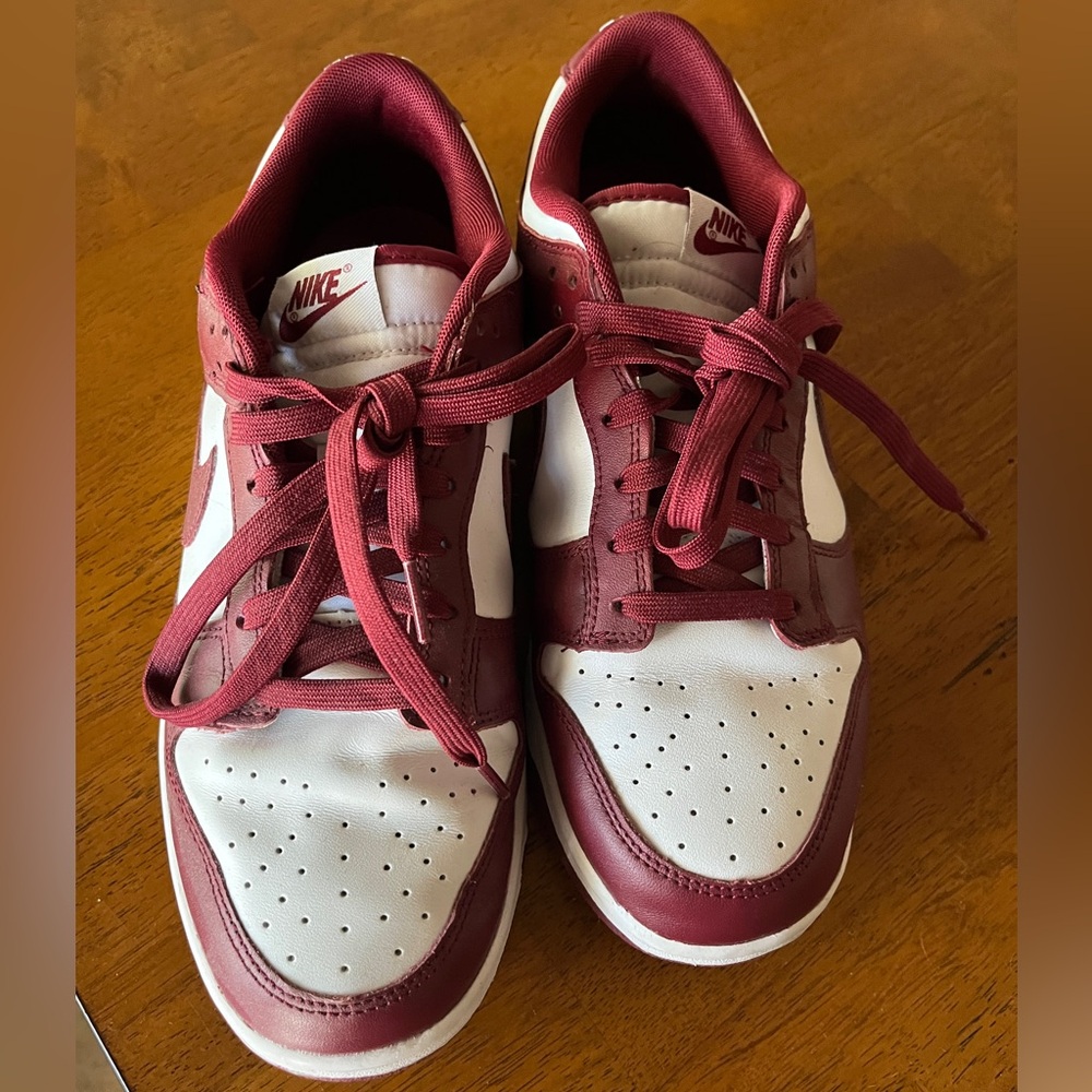 Mens Nike Dunk Low Retro Team Red/Team Red-White (Dd1391 601)